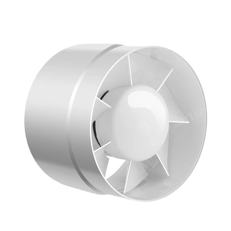 Home Bathroom Vent - 4/6 بوصة مضمنة قناة مروحة تهوية