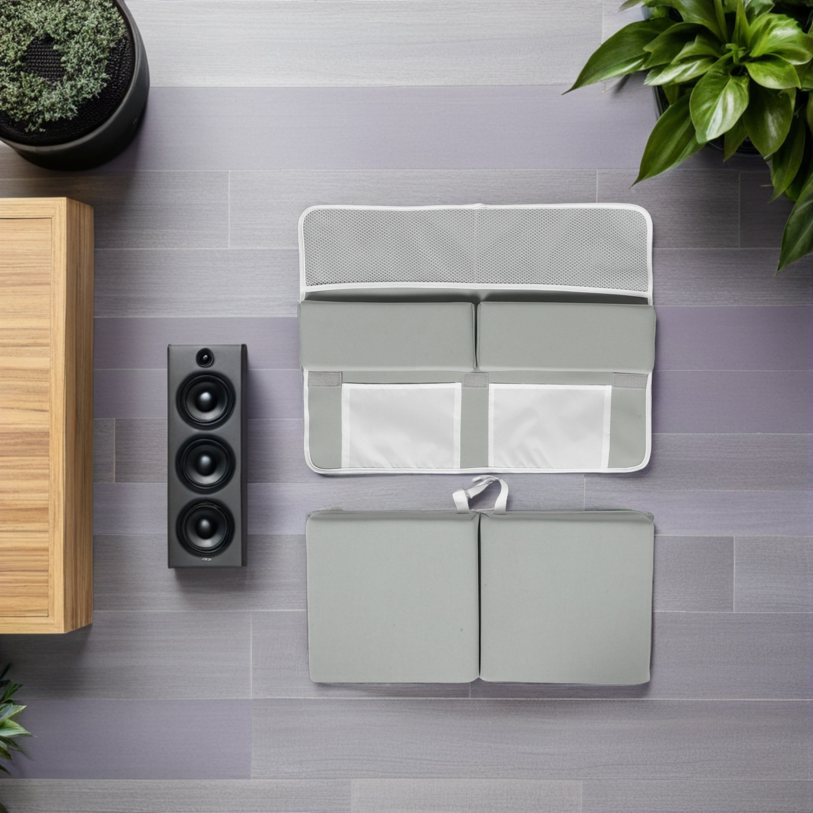 Non Slip Bath Mat - وسادة ركوع لحوض استحمام الأطفال، غير