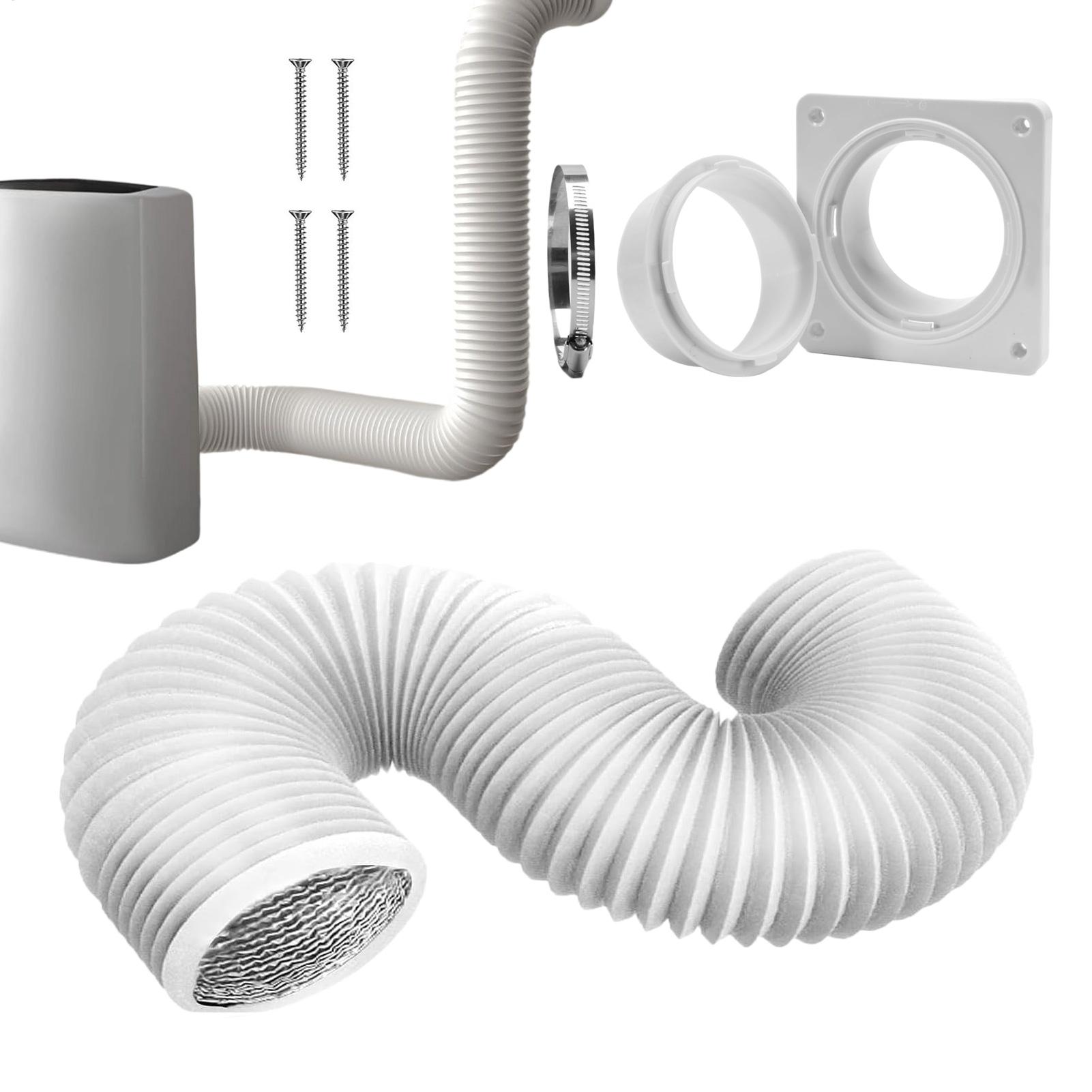 Home Bathroom Vent - موصل مجرى هواء مجفف الملابس المحمول