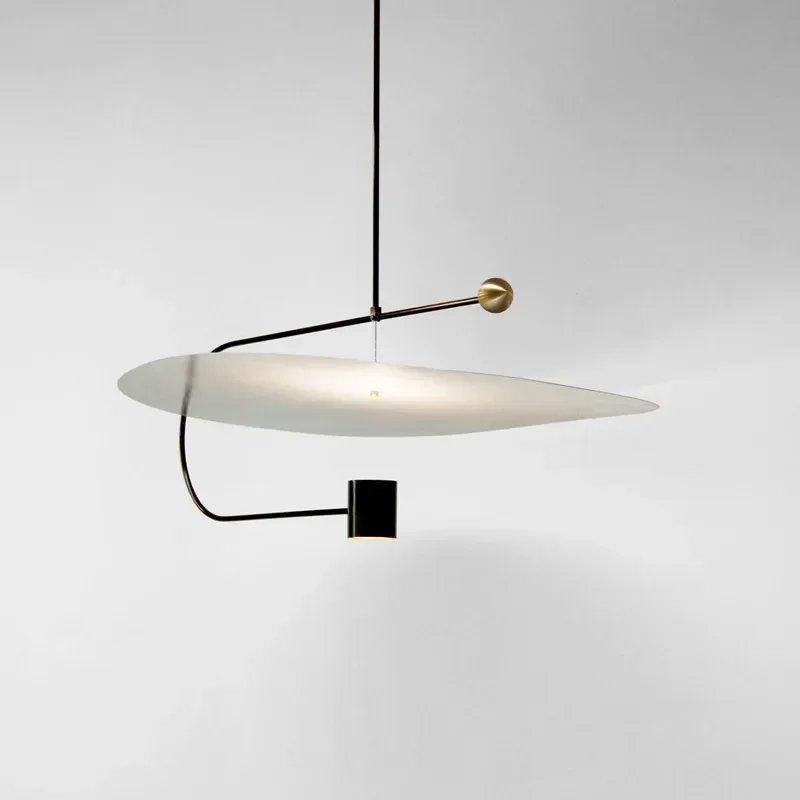 Home Bathroom Lighting Design - مصباح معلق بتصميم نورديك من الأكريليك