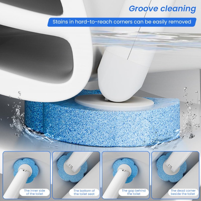 فرشاة تنظيف المرحاض القابلة لل - مراجعة Home Bathroom Gadgets وسعره