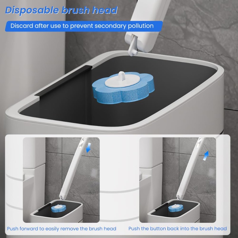 فرشاة تنظيف المرحاض القابلة لل - مراجعة Home Bathroom Gadgets وسعره
