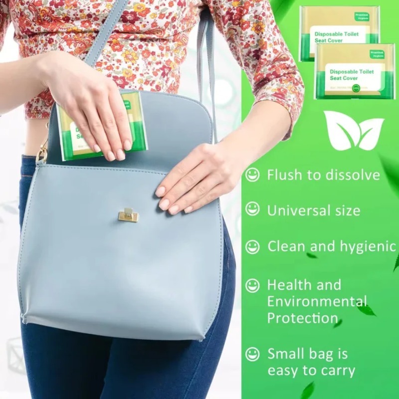 10-120 قطعة غطاء مقعد المرحاض  - مراجعة Home Bathroom Gadgets وسعره