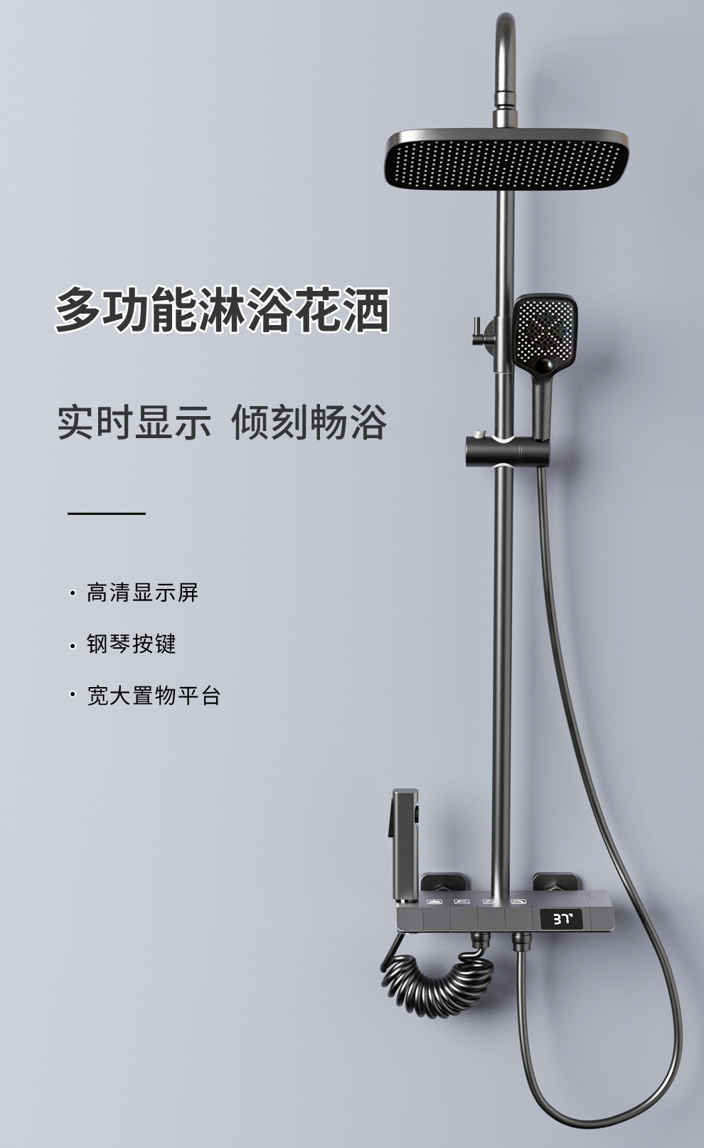 جديد الطراز النحاس بندقية رماد - مراجعة Home Bathroom Set وسعره