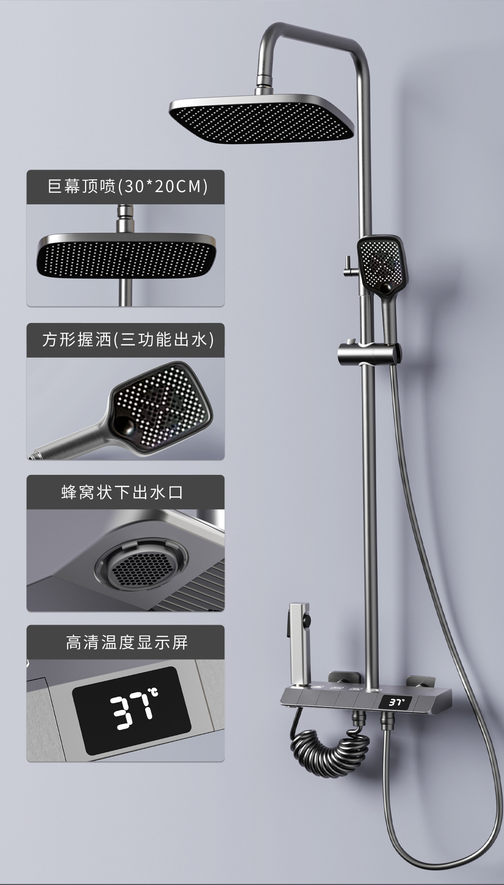 جديد الطراز النحاس بندقية رماد - مراجعة Home Bathroom Set وسعره