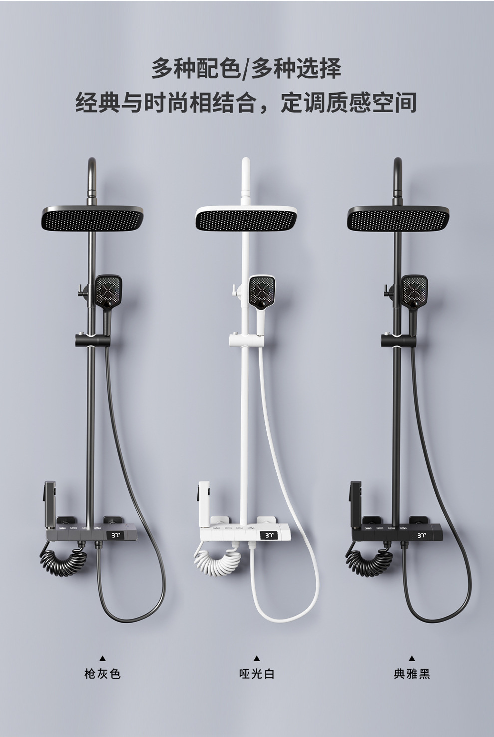 جديد الطراز النحاس بندقية رماد - مراجعة Home Bathroom Set وسعره