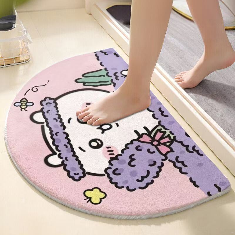 سجادة حمام نصف دائرية من تشييك - مراجعة Non Slip Bath Mat وسعره