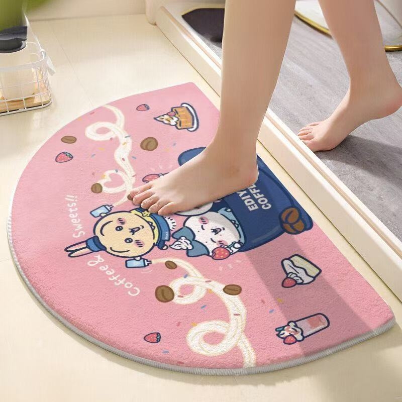 سجادة حمام نصف دائرية من تشييك - مراجعة Non Slip Bath Mat وسعره