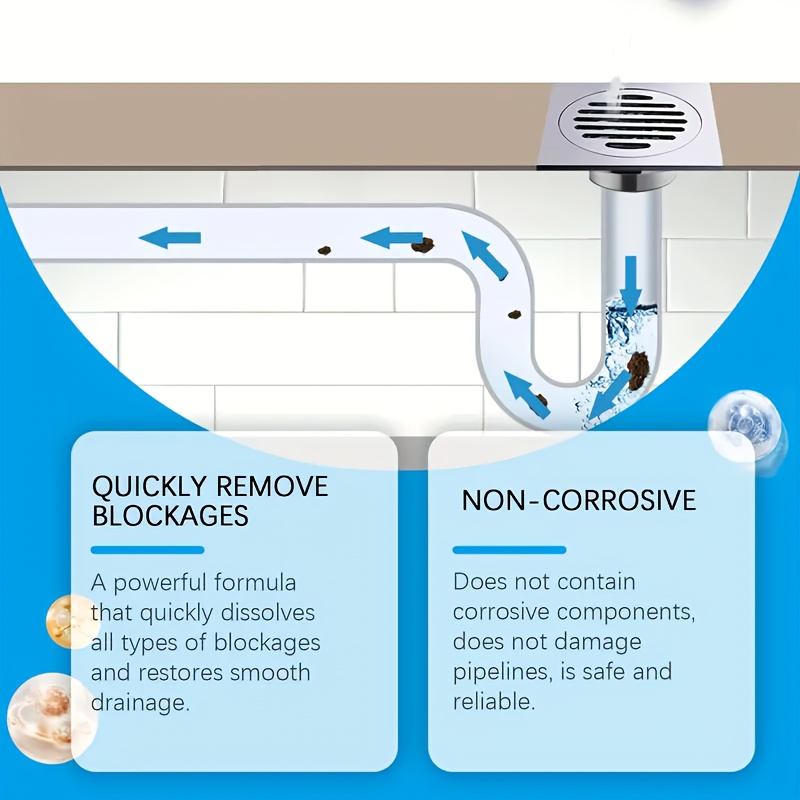 مسحوق منظف الصرف القوي، للمناز - مراجعة Home Bathroom Cleaning وسعره