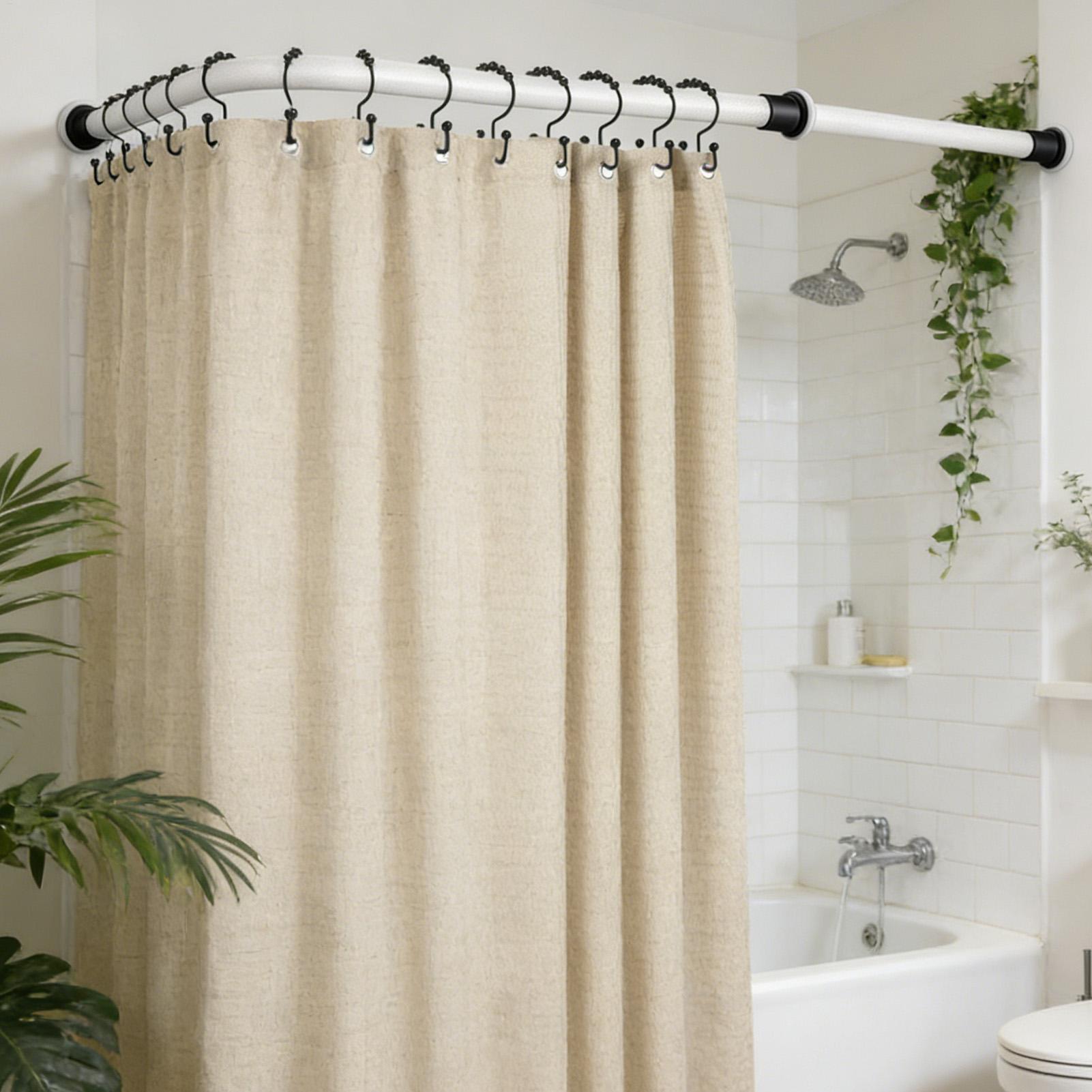 خطافات دش 12 قطعة، حلقات تعليق - مراجعة Home Bathroom Window وسعره