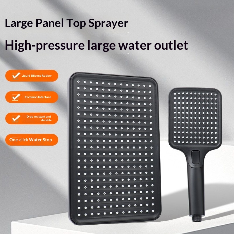 مجموعة رأس دش محمول عالي الضغط - مراجعة Home Bathroom Set وسعره