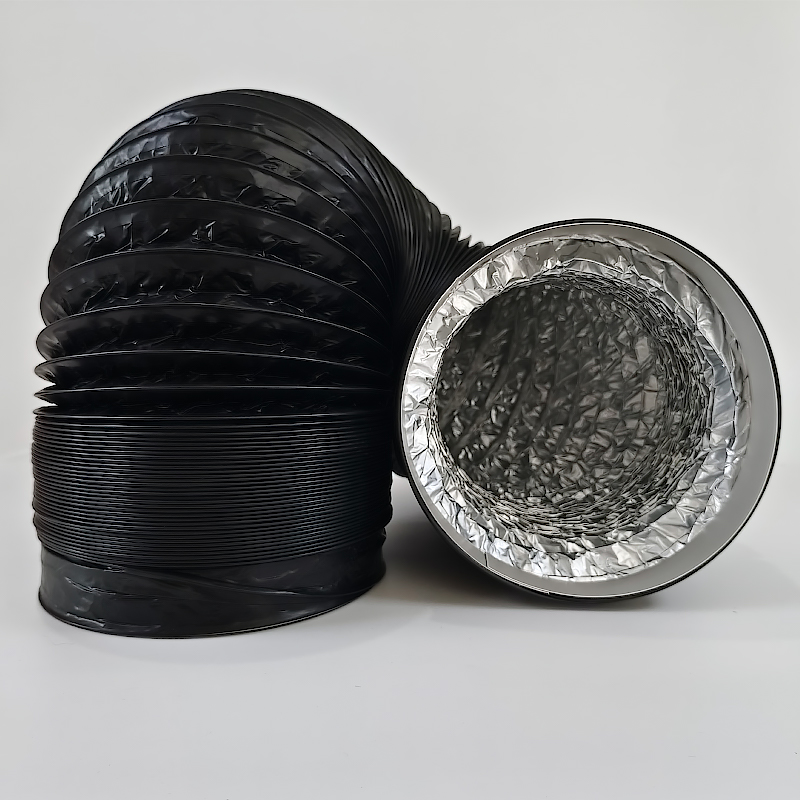 أنبوب عادم مرن أسود مع خرطوم ت - مراجعة Home Bathroom Vent وسعره
