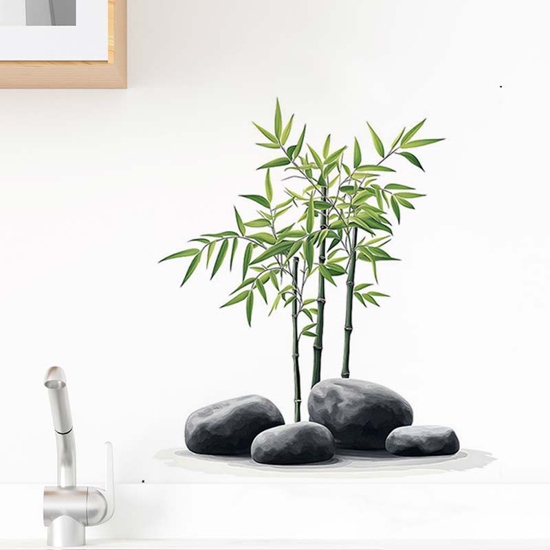الحبر الخيزران الجدار ملصق الح - مراجعة Home Bathroom Window وسعره