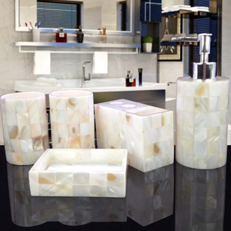 WSHYUFEI الفاخرة قذيفة مجموعة  - مراجعة Zara Home Bathroom وسعره