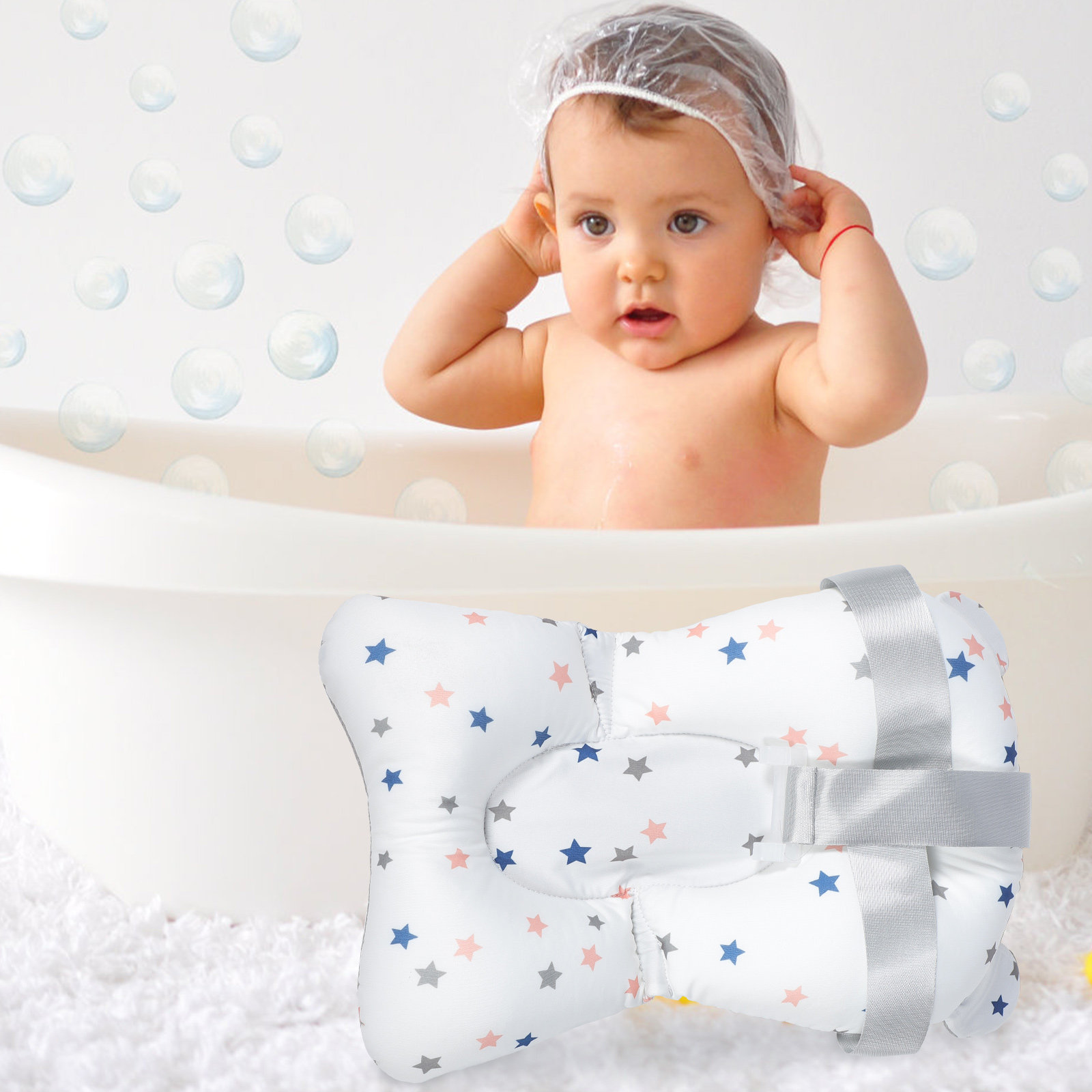 وسادة استحمام للأطفال مضادة لل - مراجعة Non Slip Bath Mat وسعره