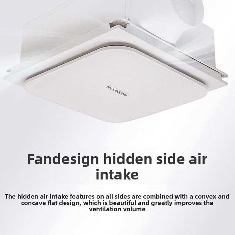 مروحة تهوية سقف متكاملة رفيعة  - مراجعة Home Bathroom Fan وسعره