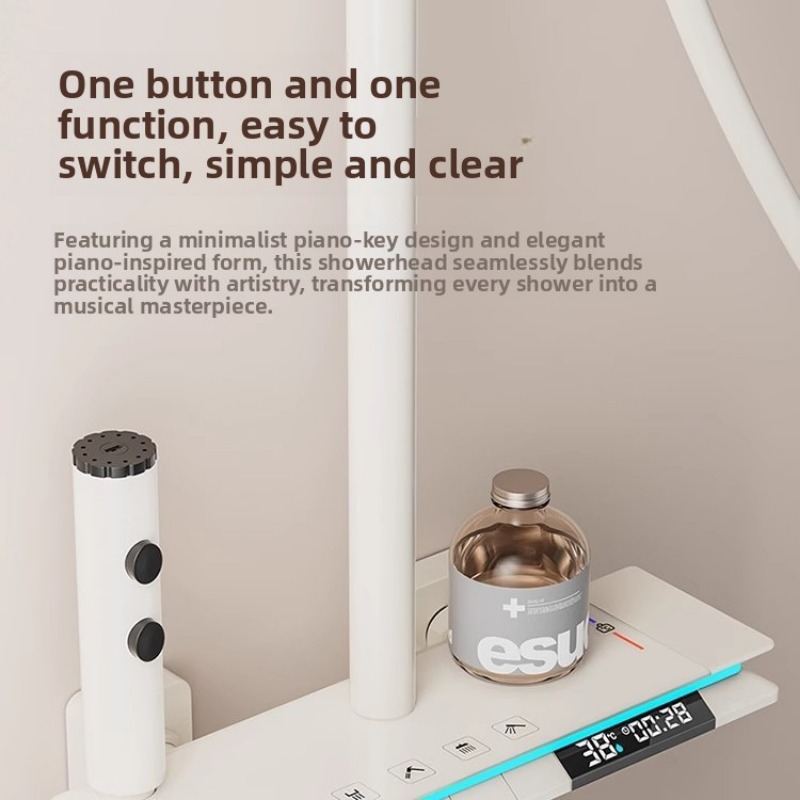 مجموعة دش حرارية للحمام المنزل - مراجعة Home Bathroom Set وسعره