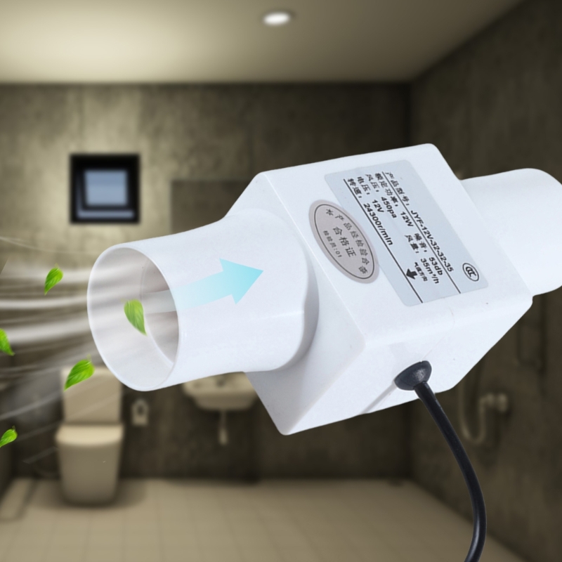 12 فولت هادئة مضمنة الأنابيب ا - مراجعة Home Bathroom Vent وسعره