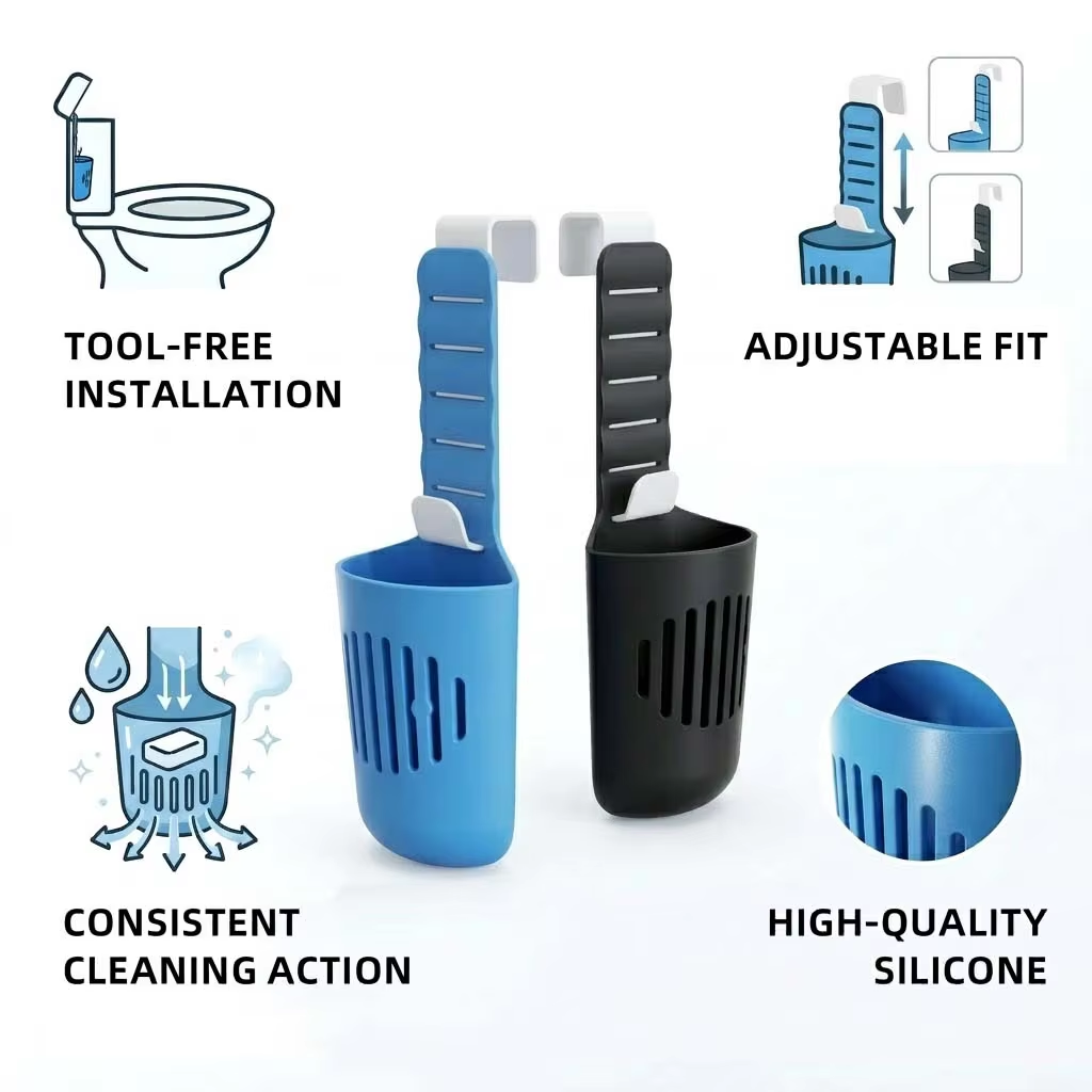 حامل أقراص تنظيف خزان المرحاض  - مراجعة Home Bathroom Gadgets وسعره