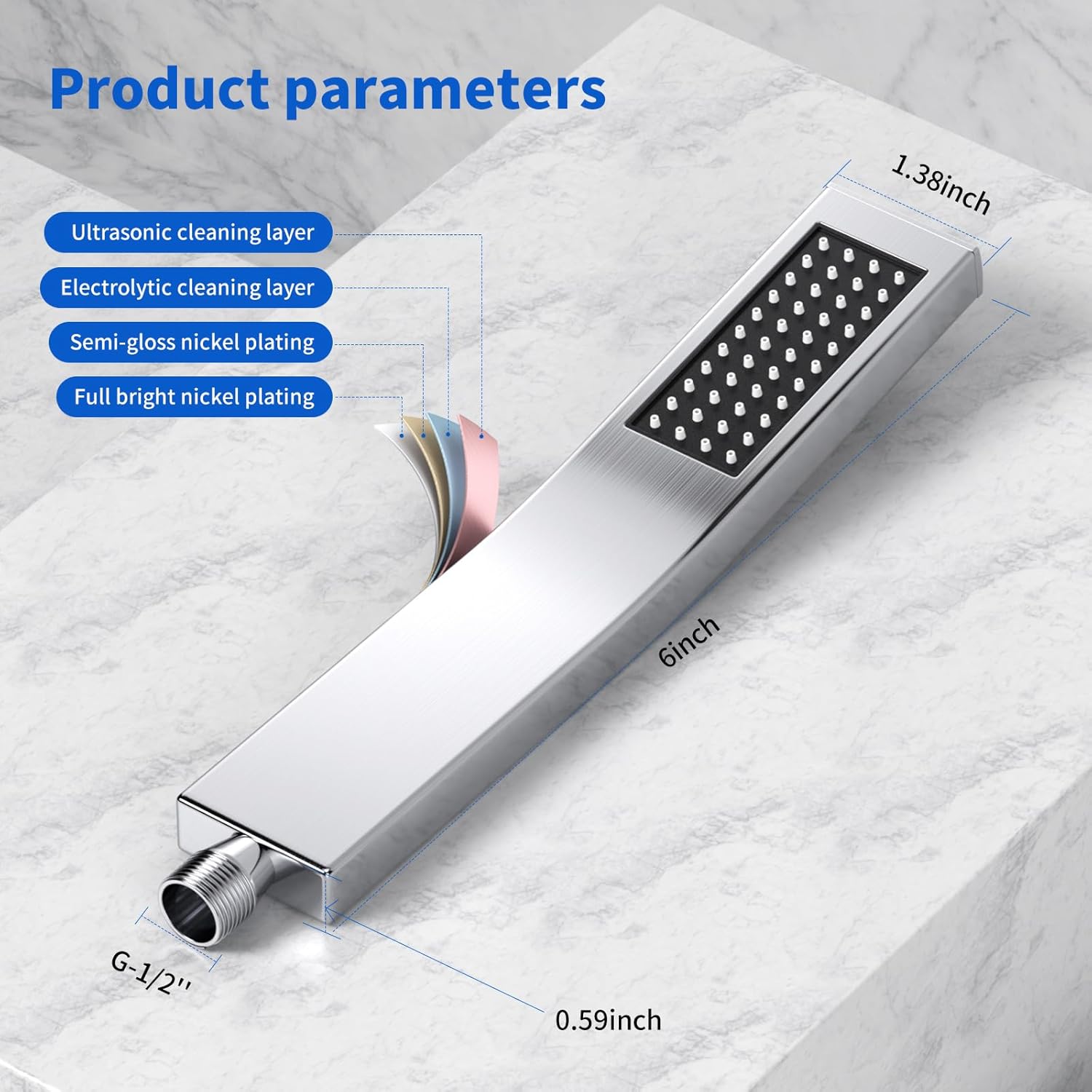 رأس دش عالي الجودة قابل للتعدي - مراجعة Home Bathroom Gadgets وسعره