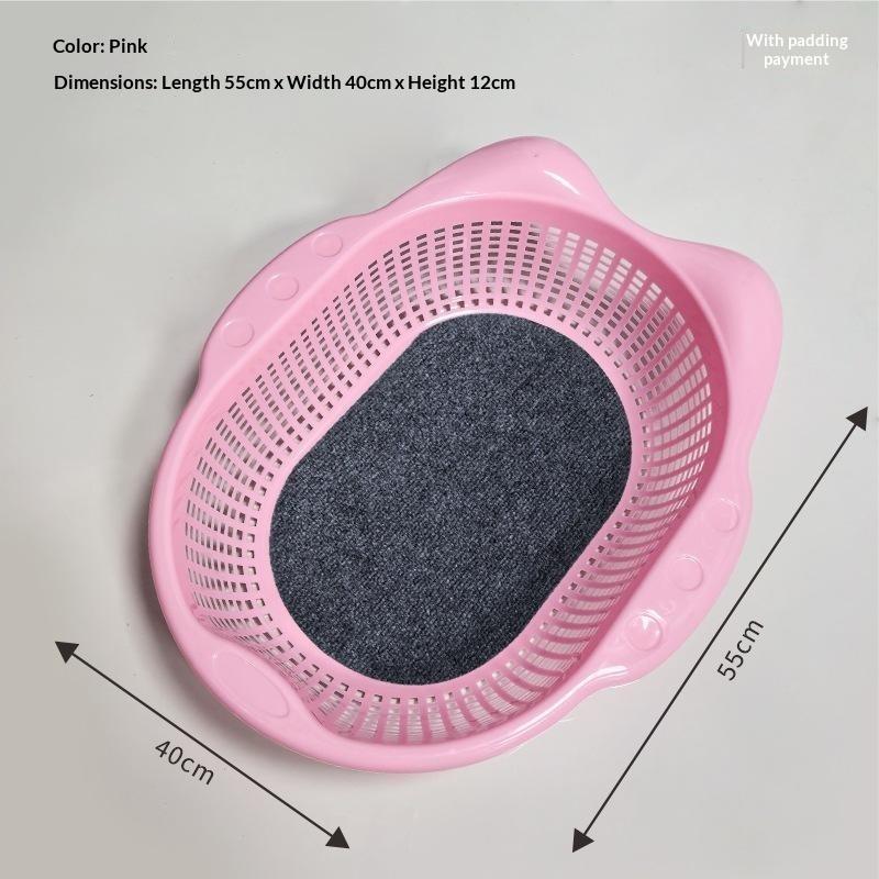 سرير قطط بلاستيكي مع وسادة ناع - مراجعة Non Slip Bath Mat وسعره