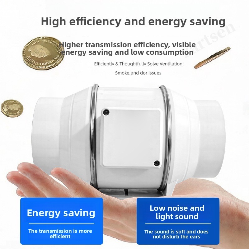 مروحة شفط منزلية صامتة للتركيب - مراجعة Home Bathroom Fan وسعره