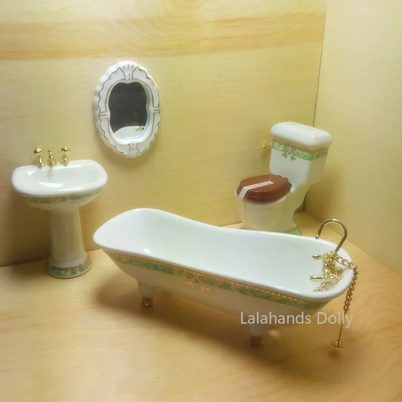 pcs/set Dollhouse Mini Creativ - مراجعة Home Bathroom Supplies وسعره