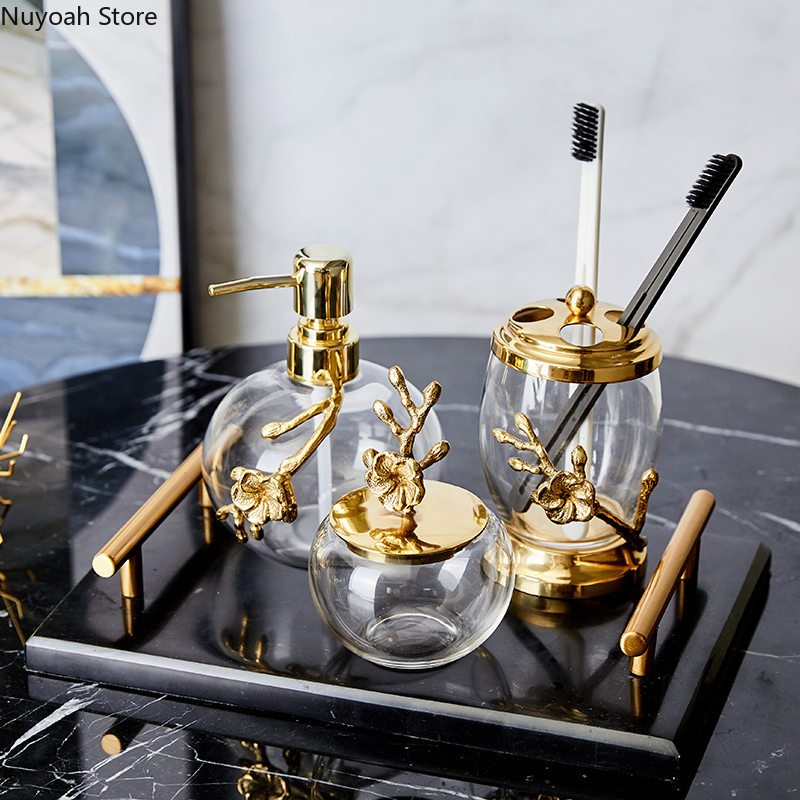 ضوء الفاخرة اكسسوارات الحمام ا - مراجعة Zara Home Bathroom وسعره