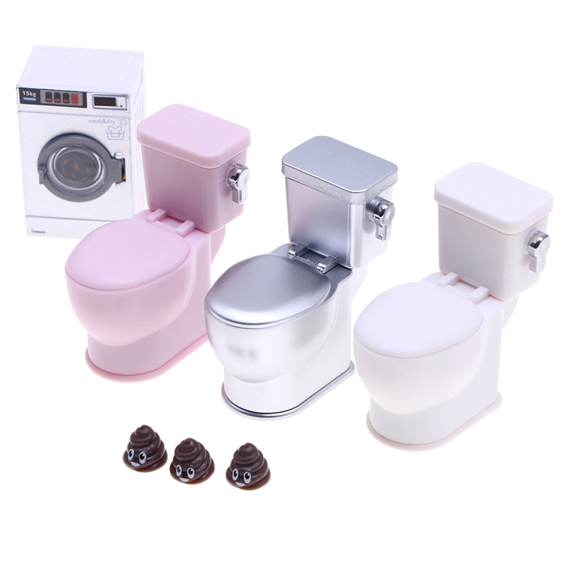 1Set 1:12 دمية مصغرة محاكاة ال - مراجعة Home Bathroom Supplies وسعره