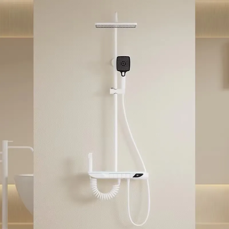 طقم دش ذكي رقمي ثرموستاتي من ا - مراجعة Home Bathroom Set وسعره